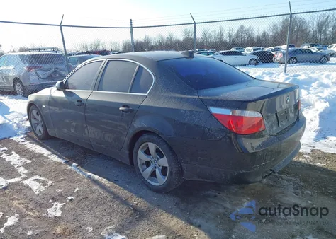 2007 BMW 530I z USA, uszkodzony, nr VIN WBANE73507CM55962